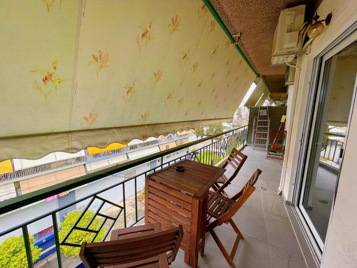 Wsd Hera Luxury Stylish 2Bd Apt With City View Balcony Near Merto Athene Buitenkant foto