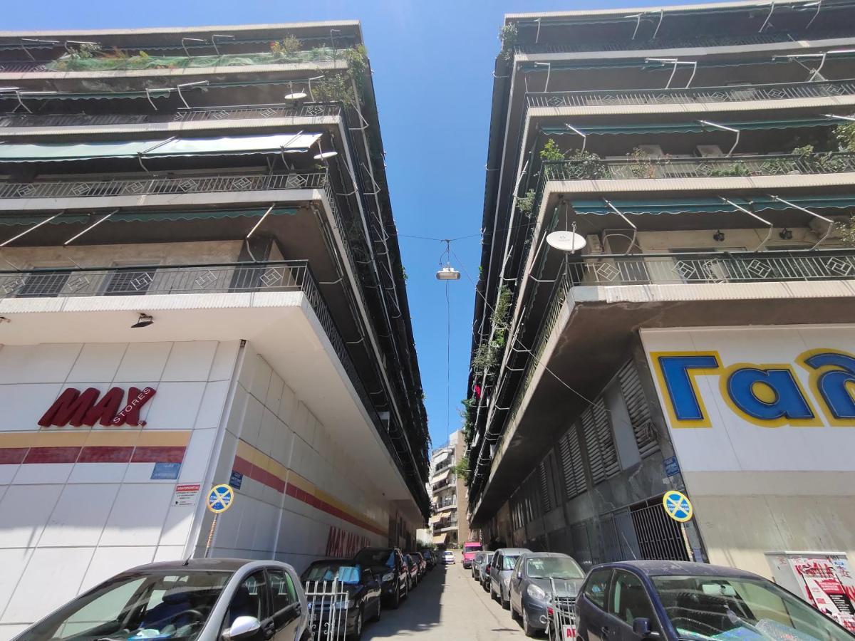 Wsd Hera Luxury Stylish 2Bd Apt With City View Balcony Near Merto Athene Buitenkant foto